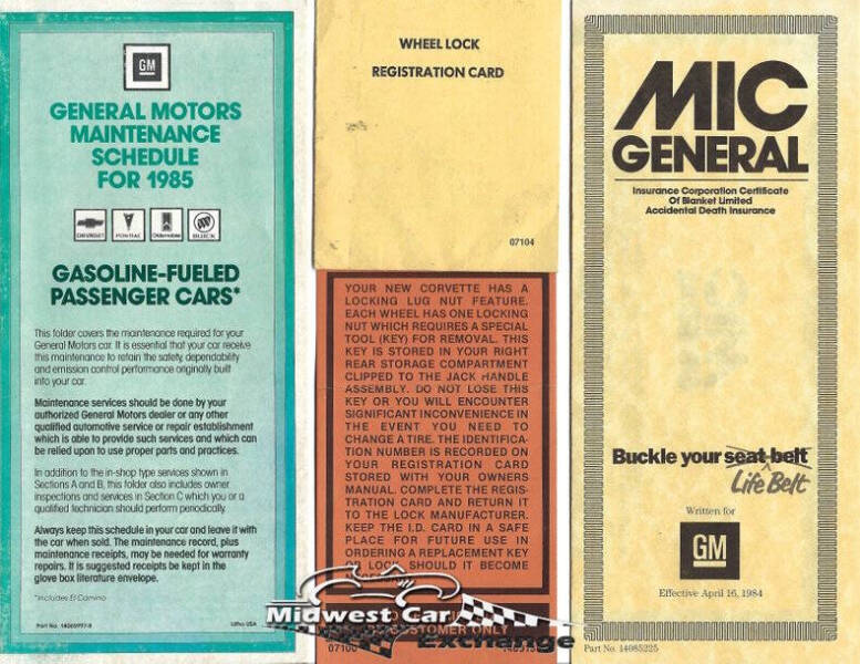 1985 Chevrolet Corvette