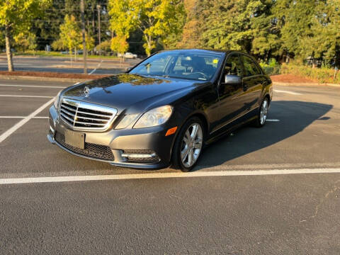 2013 Mercedes-Benz E-Class for sale at BJL Auto Sales LLC in Auburn WA