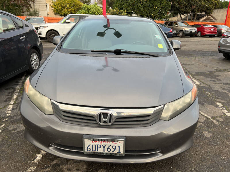 2012 Honda Civic for sale at City Motors in Hayward CA