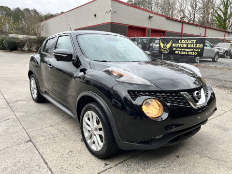 2016 Nissan JUKE for sale at Legacy Motor Sales in Norcross GA