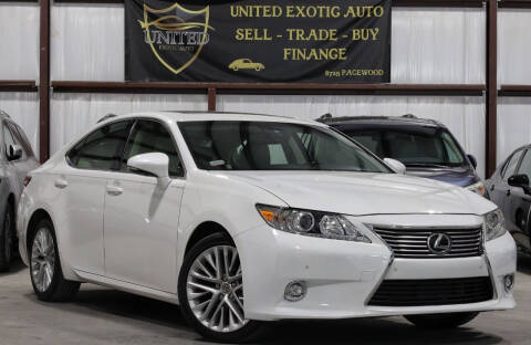 2015 Lexus ES 350 for sale at United Exotic Auto in Houston TX