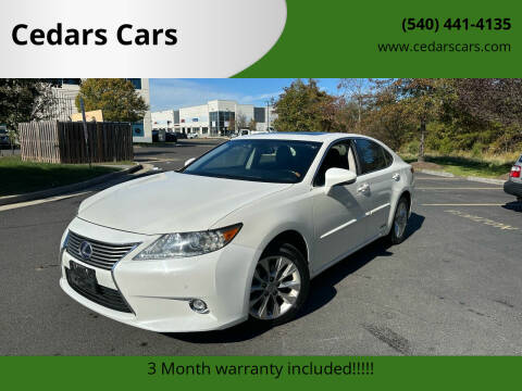 2014 Lexus ES 300h for sale at Cedars Cars in Chantilly VA