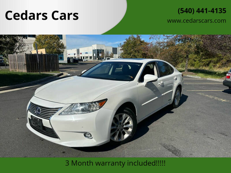 2014 Lexus ES 300h for sale at Cedars Cars in Chantilly VA