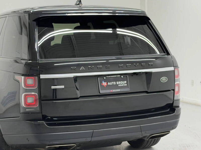 2018 Land Rover Range Rover Supercharged