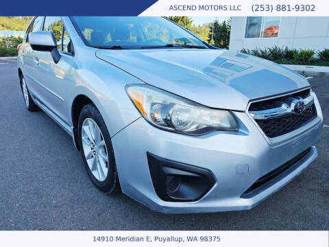 2012 Subaru Impreza 2.0i Premium