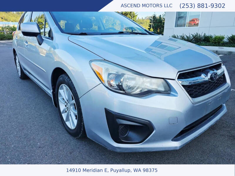 2012 Subaru Impreza 2.0i Premium