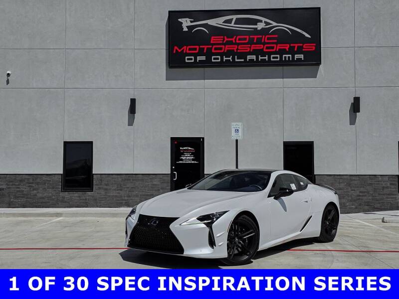 2024 Lexus LC 500 for sale at Exotic Motorsports of Oklahoma in Edmond OK