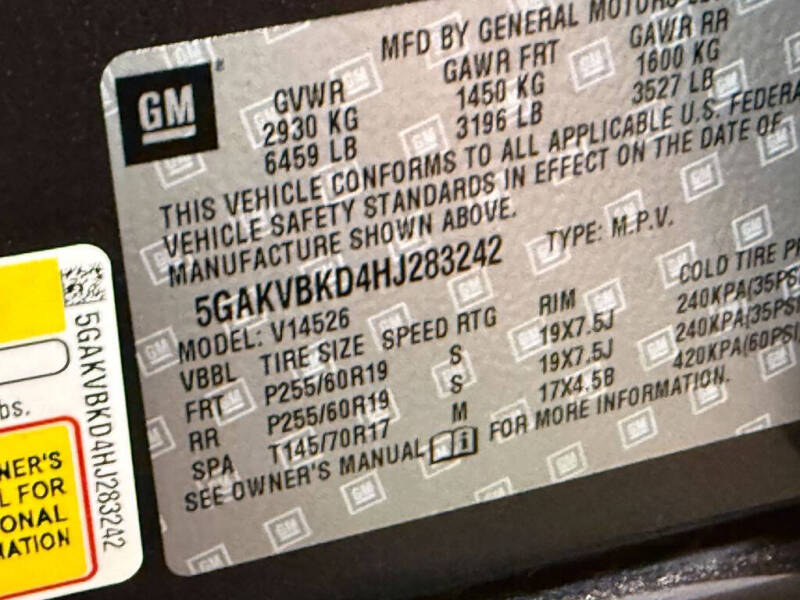 2017 Buick Enclave Leather