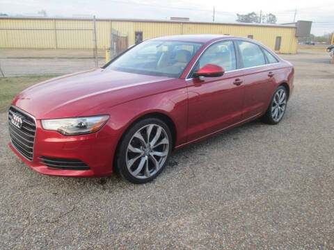 2013 Audi A6 for sale at FAST LANE AUTO SALES in Montgomery AL