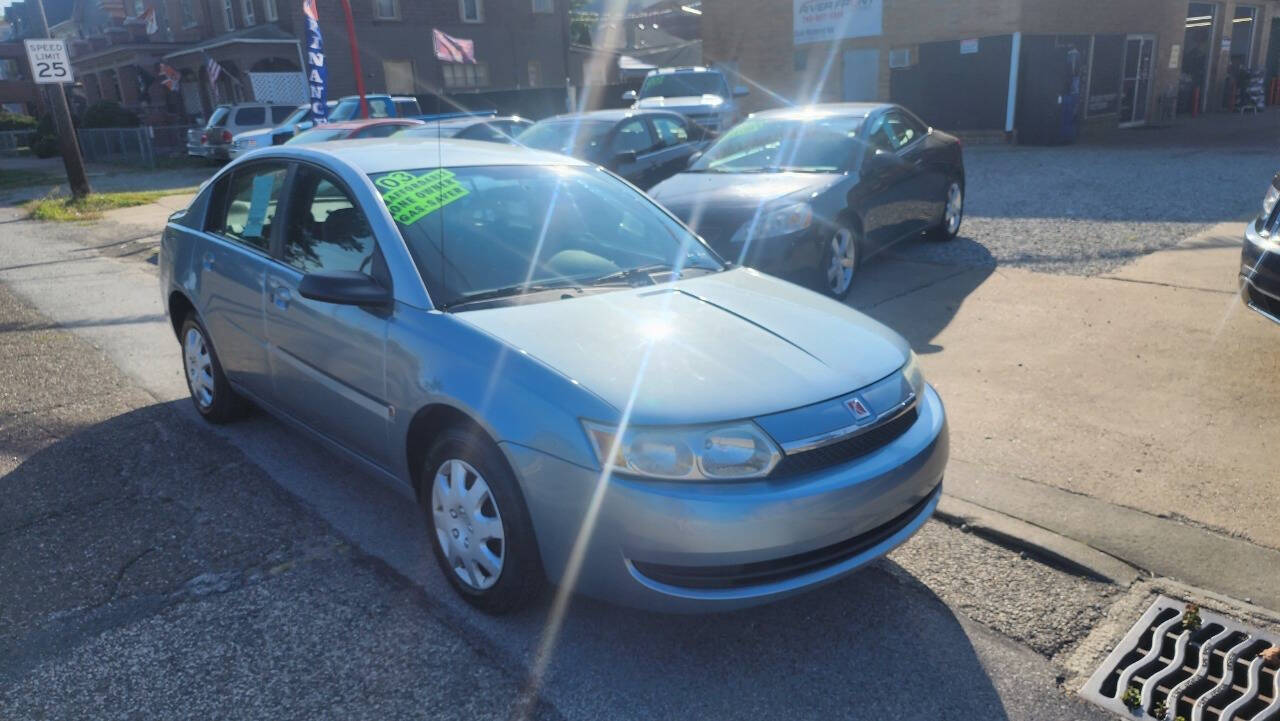 2003 Saturn Ion for sale at River Front Motors in Bellaire, OH