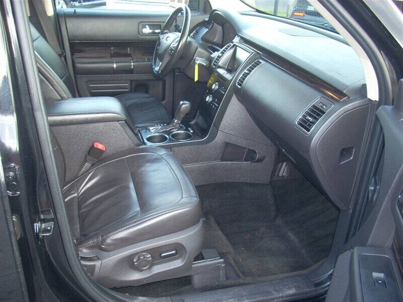 Black 2013 Ford Flex SEL AWD SEL 4dr Crossover 8