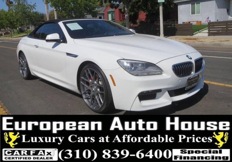 2013 BMW 6 Series for sale at European Auto House in Los Angeles CA