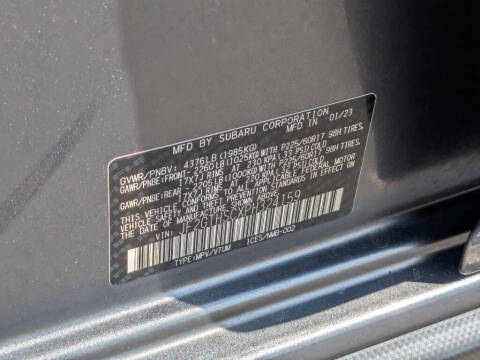 2023 Subaru Crosstrek Sport