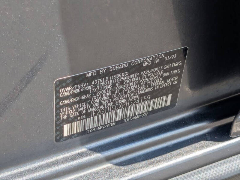 2023 Subaru Crosstrek Sport