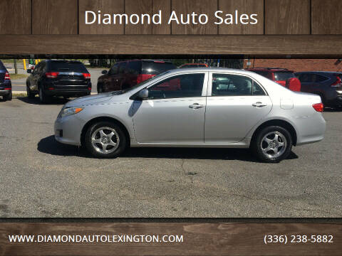 2009 Toyota Corolla for sale at Diamond Auto Sales in Lexington NC