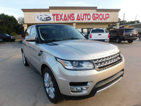 2015 Land Rover Range Rover Sport for sale at Texans Auto Group in Spring TX