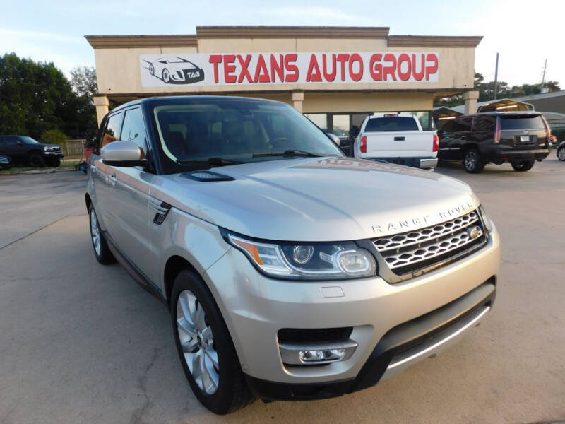 2015 Land Rover Range Rover Sport for sale at Texans Auto Group in Spring TX