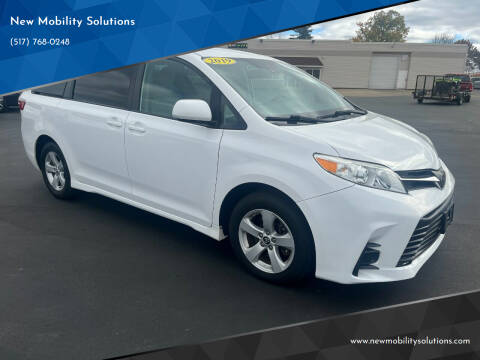 2019 Toyota Sienna for sale at New Mobility Solutions in Jackson MI