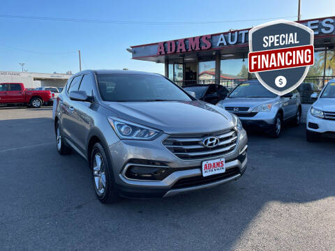 2017 Hyundai Santa Fe Sport for sale at Adams Auto Sales CA in Sacramento CA