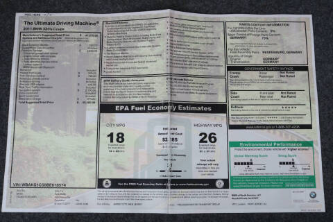 2011 BMW 3 Series 335is