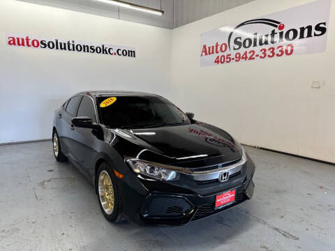 2018 Honda Civic for sale at Auto Solutions in Warr Acres OK