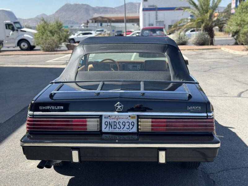 1985 Chrysler Le Baron
