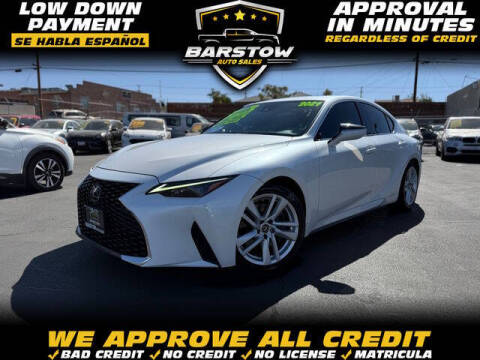 2021 Lexus IS 300 for sale at BARSTOW AUTO SALES in Barstow CA