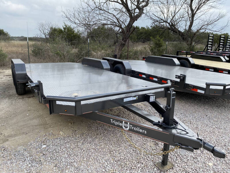 2025 TRIPLE R - Car Hauler / Equipment Trail for sale at LJD Sales in Lampasas TX