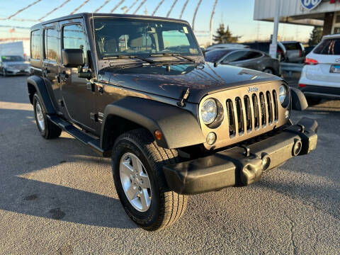 2016 Jeep Wrangler Unlimited for sale at I-80 Auto Sales in Hazel Crest IL