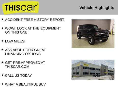 2021 Ford Bronco Black Diamond Advanced