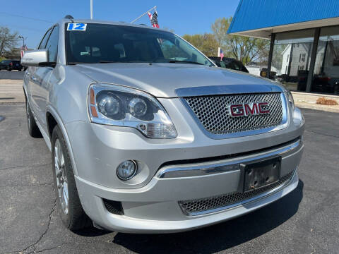 2012 GMC Acadia for sale at GREAT DEALS ON WHEELS in Michigan City IN
