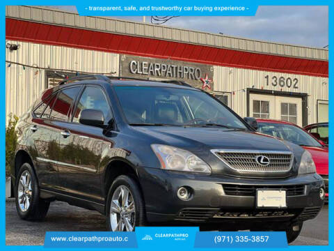 2008 Lexus RX 400h for sale at CLEARPATHPRO AUTO in Milwaukie OR