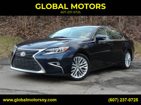 2016 Lexus ES 350 for sale at GLOBAL MOTORS in Binghamton NY