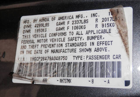 2009 Honda Accord LX-P