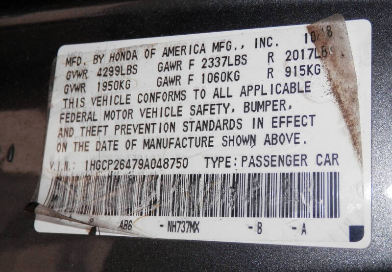 2009 Honda Accord LX-P