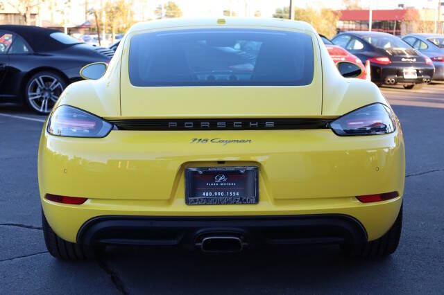 2021 Porsche 718 Cayman