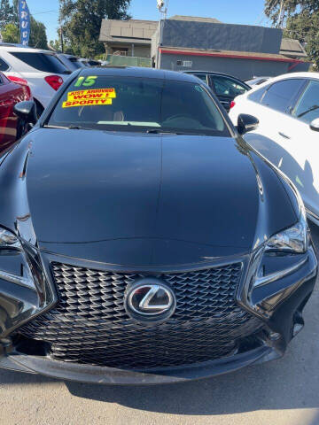 2015 Lexus RC 350 for sale at Rey's Auto Sales in Stockton CA
