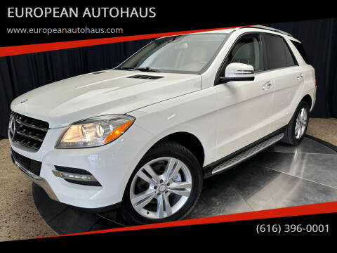 2013 Mercedes-Benz M-Class for sale at EUROPEAN AUTOHAUS in Holland MI