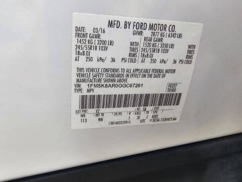 2016 Ford Explorer Police Interceptor Utility