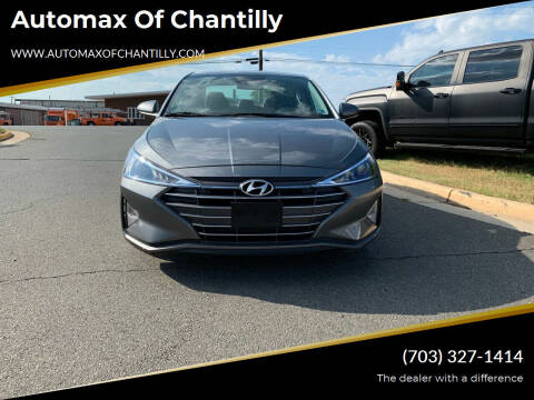 2019 Hyundai Elantra for sale at Automax of Chantilly in Chantilly VA