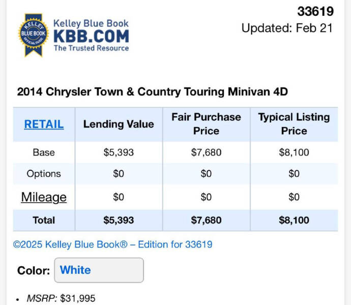 2014 Chrysler Town and Country Touring