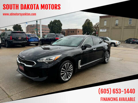 2018 Kia Stinger for sale at SOUTH DAKOTA MOTORS in Yankton SD