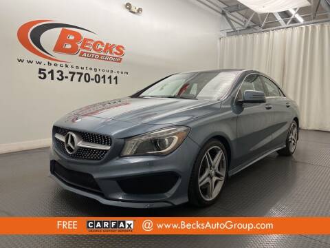 2014 Mercedes-Benz CLA for sale at Becks Auto Group in Mason OH