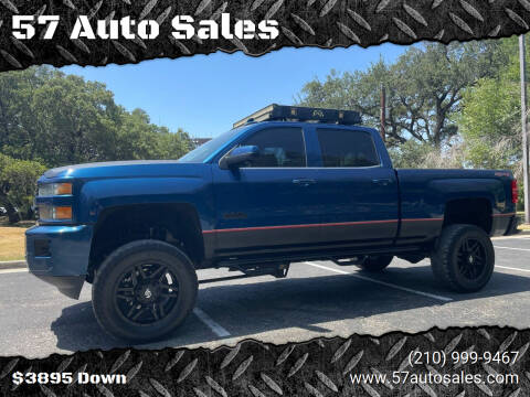 2016 Chevrolet Silverado 2500HD for sale at 57 Auto Sales in San Antonio TX