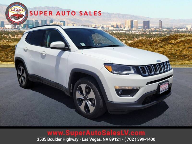 2017 Jeep Compass for sale at Super Auto Sales in Las Vegas NV