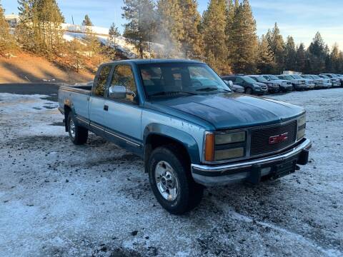 1991 GMC Sierra 2500 for sale at CARLSON'S USED CARS in Troy ID