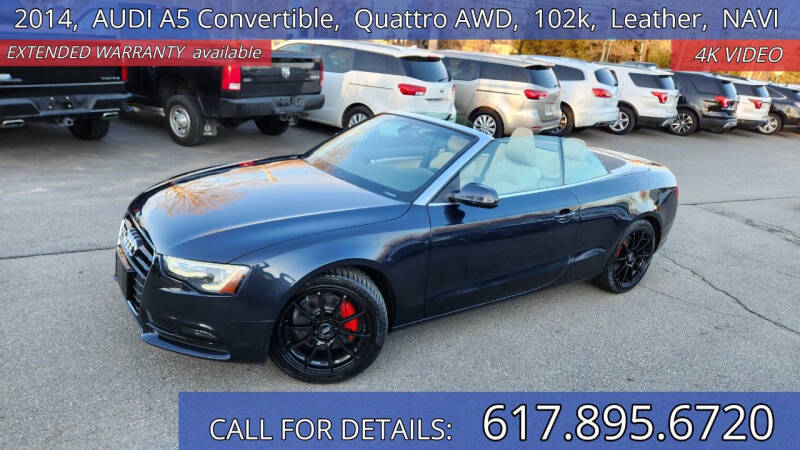 2014 Audi A5 for sale at Carlot Express in Stow MA
