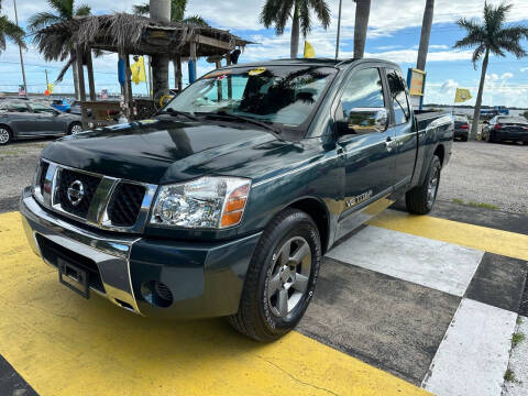 2005 Nissan Titan for sale at D&S Auto Sales, Inc in Melbourne FL