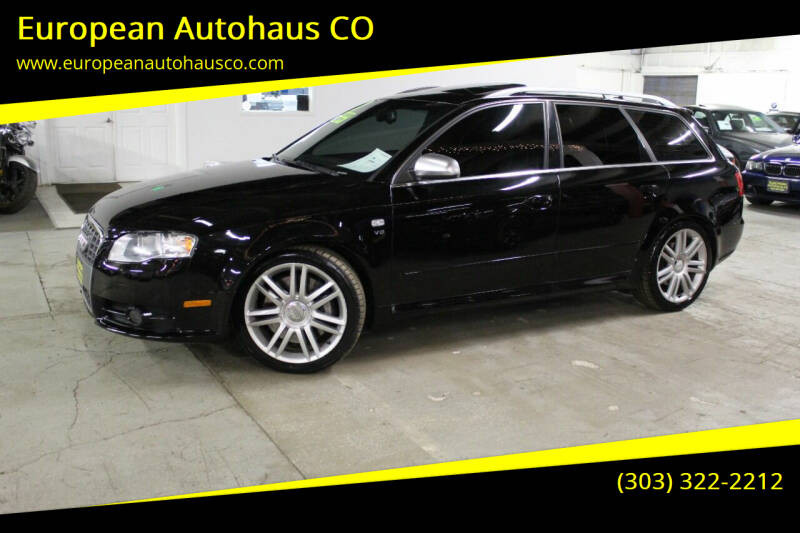 2007 Audi S4 for sale at European Autohaus CO in Denver CO