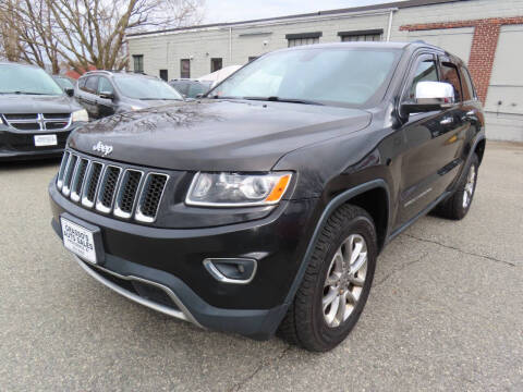 2015 Jeep Grand Cherokee for sale at Grasso's Auto Sales in Providence RI